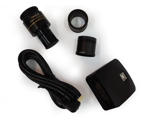 CÂMERA PARA MICROSCÓPIO E ESTEREOSCÓPIO CAM-100