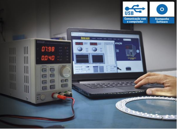 Fonte de Alimentação Programável - HF-3205P